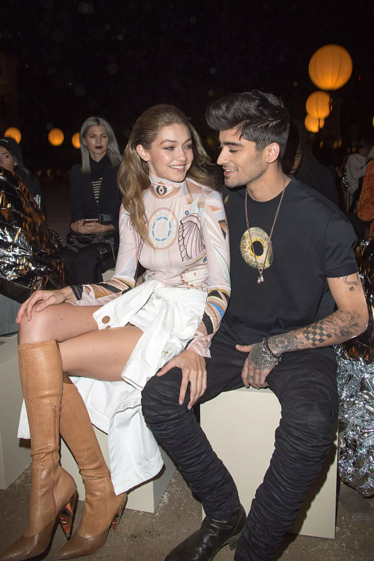 Gigi Hadid y Zayn Malik.