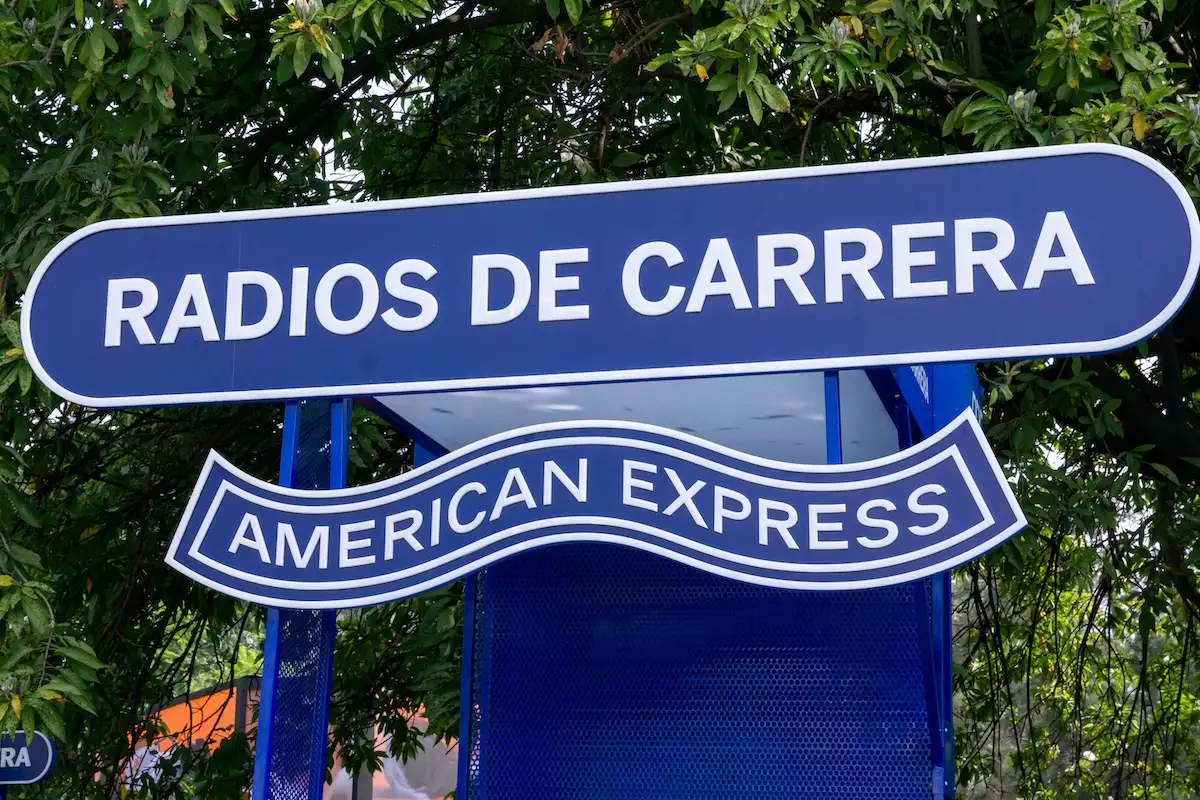 Radios de carrera - Amex