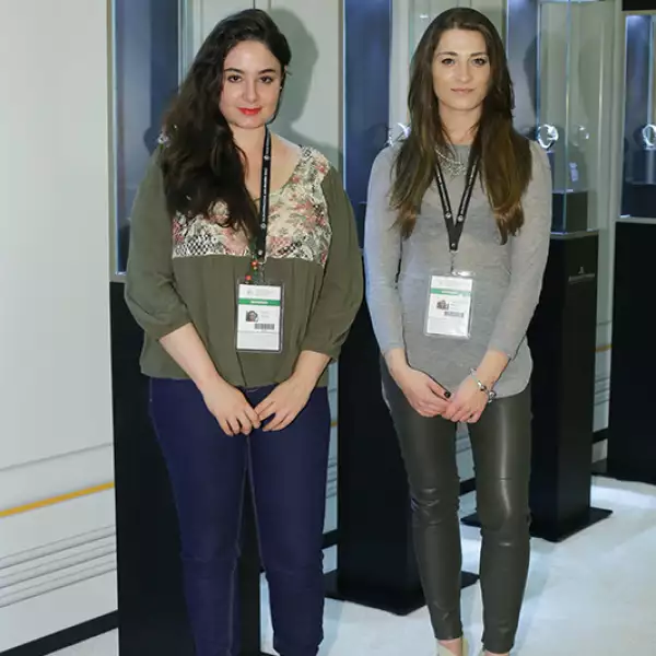 Lizethe Dagdug y María Grajales