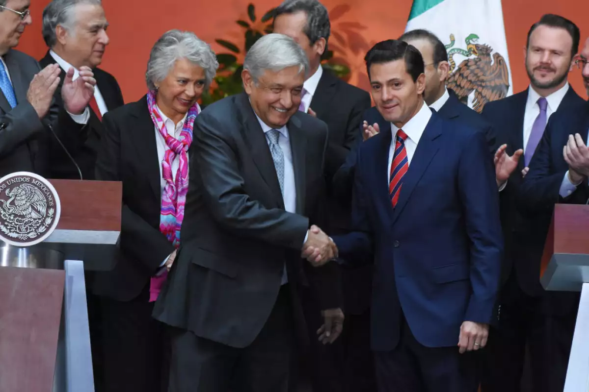 Andrés Manuel López Obrador y Enrique Peña Nieto.
