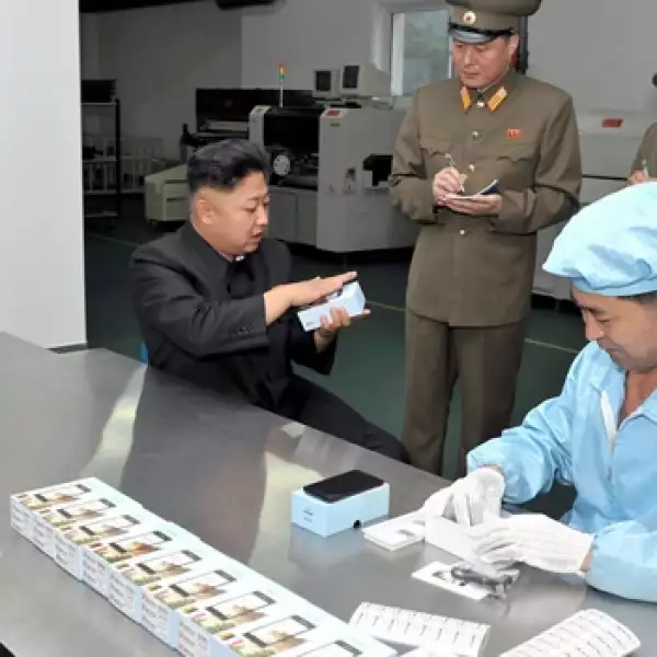 Producción de Smartphones en Corea del Norte