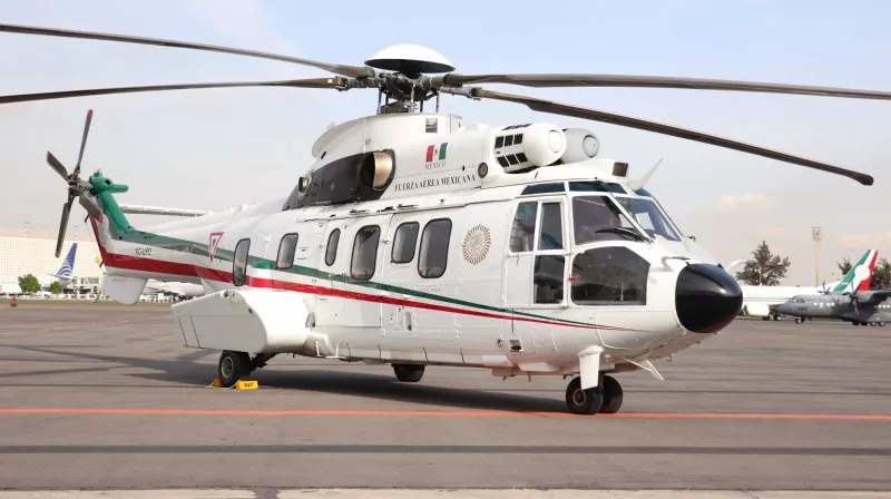 Helicóptero que se puso a subasta 