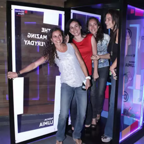 Miriam Neme,Lourdes Gamboa,Maru Garza,y Carol Hanono