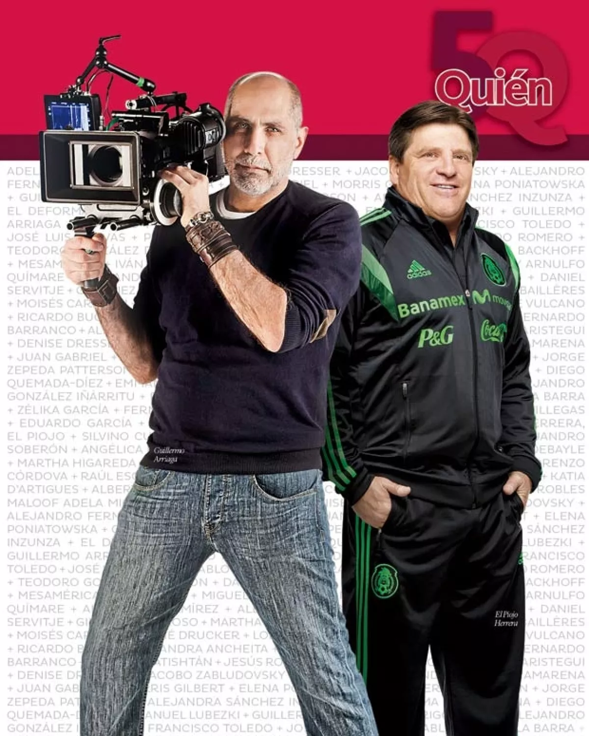 Guillermo Arriaga, El Piojo Herrera.