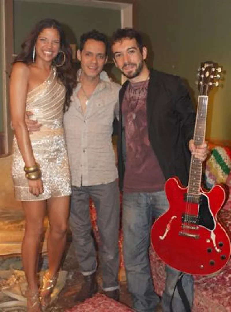 Los intérpretes recién terminaron de grabar el video de la canción Recuérdame, tema que Marc y Natalia cantaron a dueto.