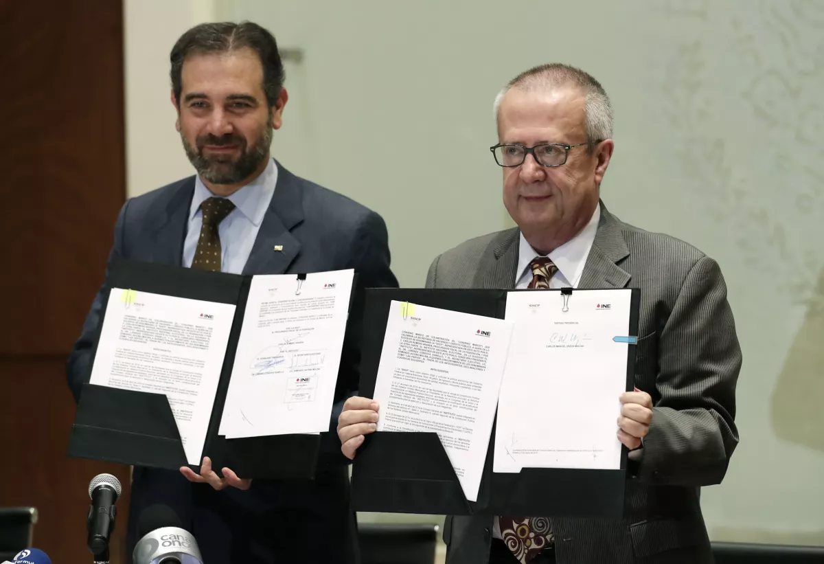 INE y Secretaría de Hacienda firmaron convenio