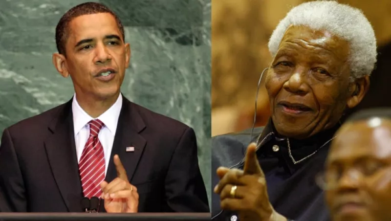 El presidente de Estados Unidos hará esa contribución al libro del ex mandatario sudafricano, `Conversations With Myself´.