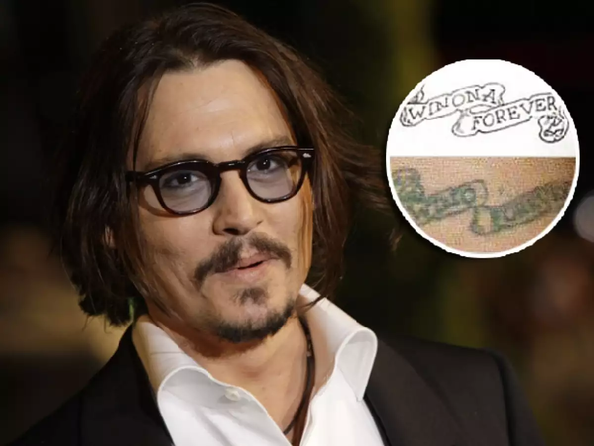 A Johnny Depp no le quedaron ganas de volverse a poner el nombre de sus novias.