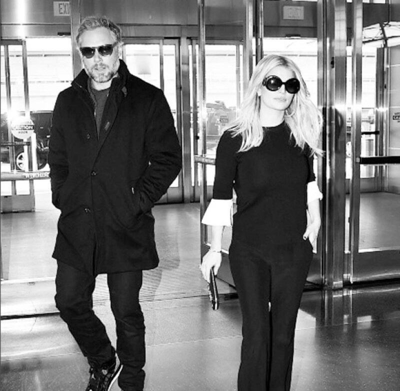 Eric Johnsonn y Jessica Simpson.