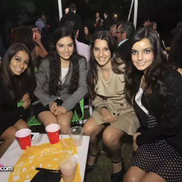 Ivana Martínez, Julieta Hernández, Marisy Peñón y Daniela Lozano
