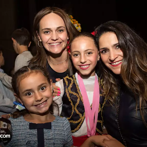 Giovana Karam, Karina Said, Camila Said y Giovana Karam