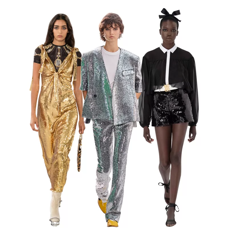 IMAXTRE / PACO RABANNE. LOUIS VUITTON. GIAMBATTISTA VALLI