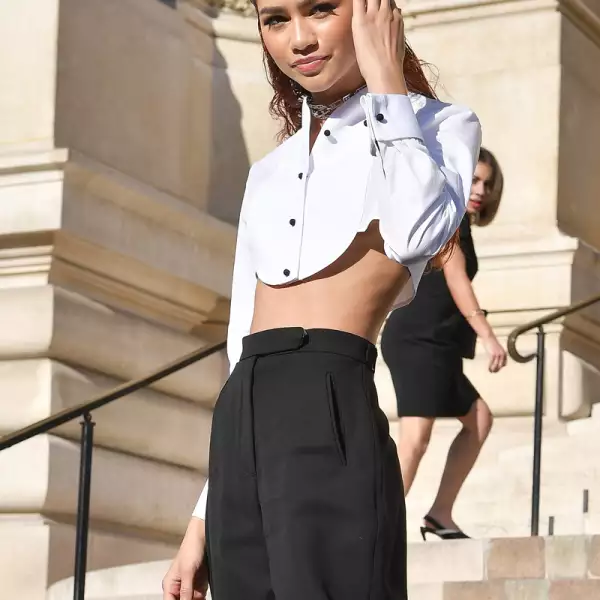 Giorgio Armani Prive : Outside Arrivals - Paris Fashion Week - Haute Couture Fall/Winter 2019/2020