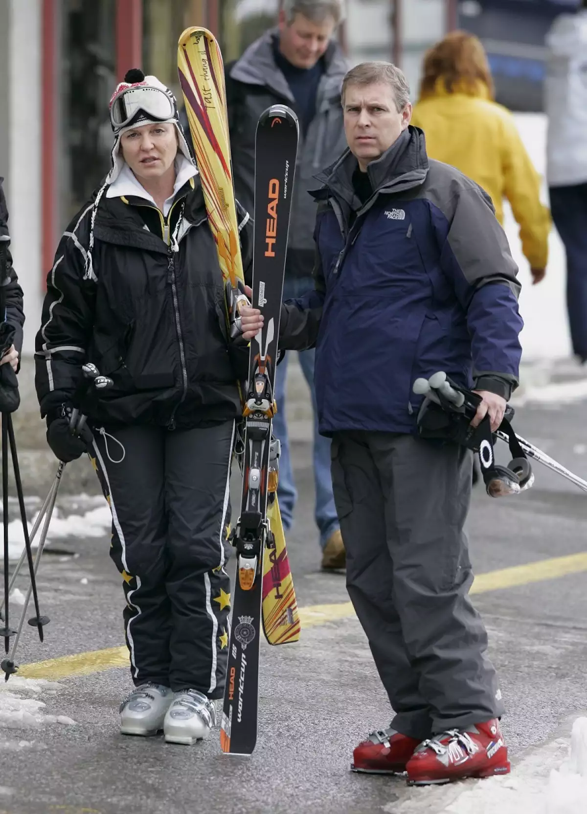 Sarah Ferguson y el príncipe Andrés