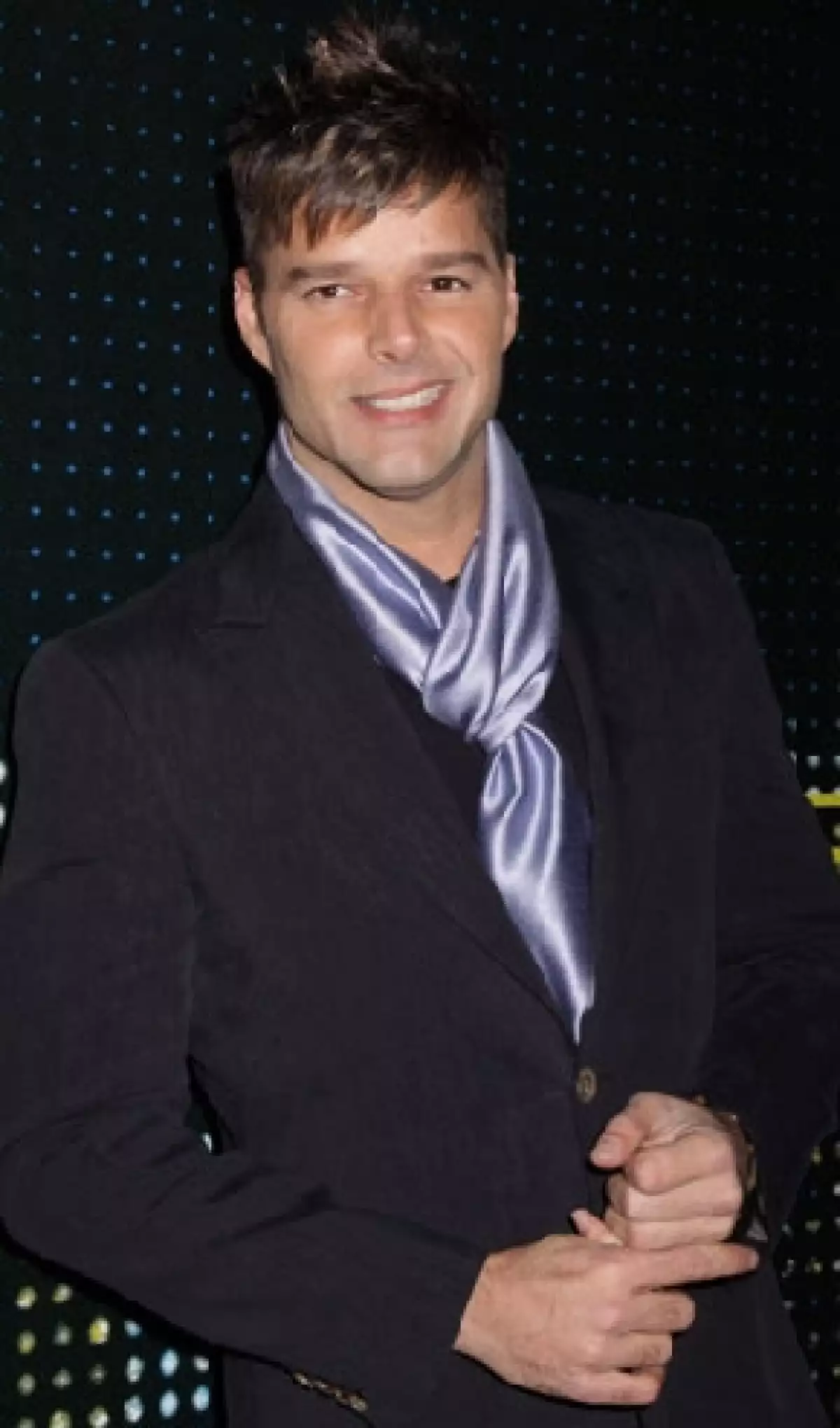 "No estoy aquí para hablar, estoy aquí para cantar y hacerlos disfrutar", dijo el boricua durante la presentación de la nueva programación de Univision.