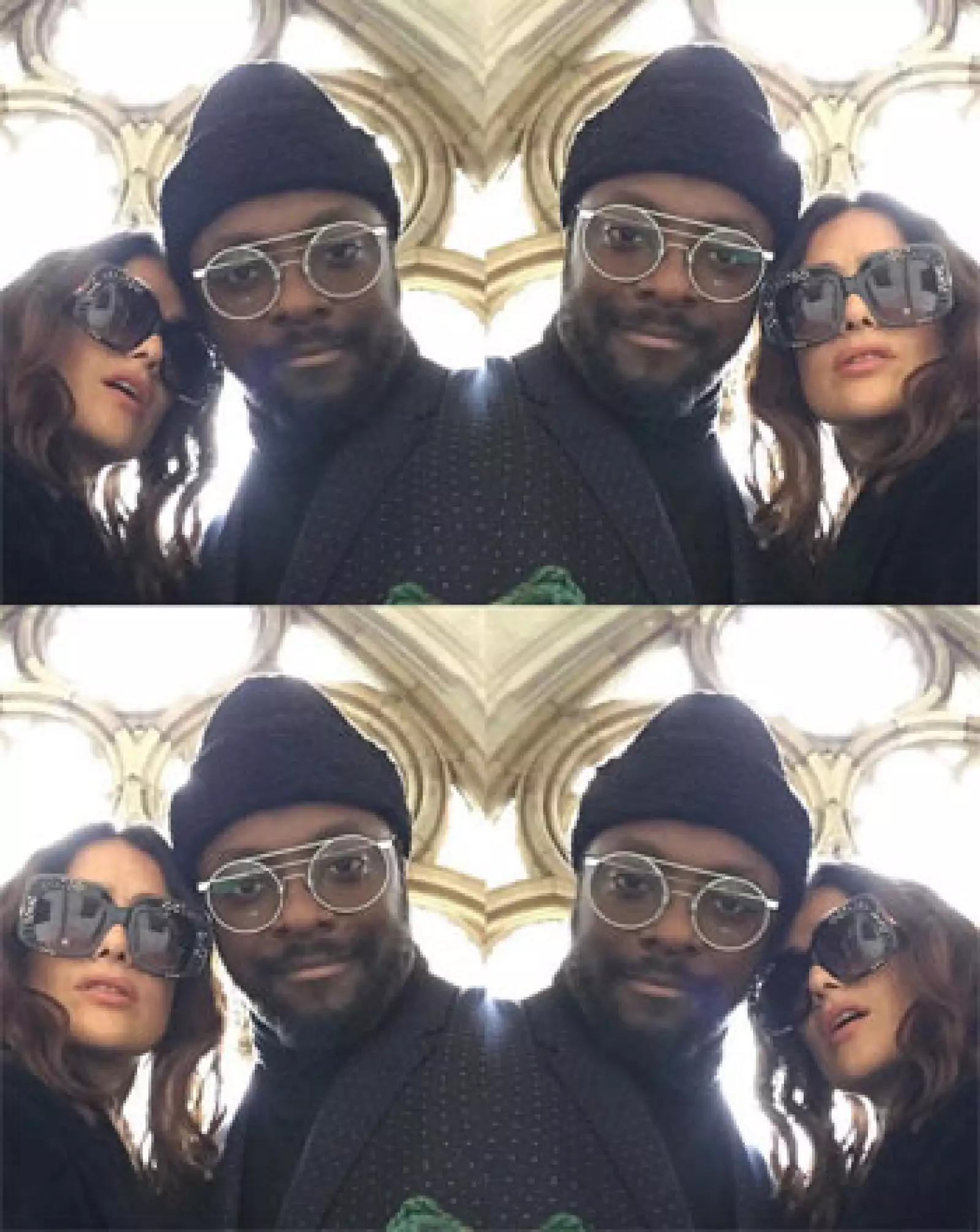Boom Boom Wow! Will y Salma se divirtieron en Londres