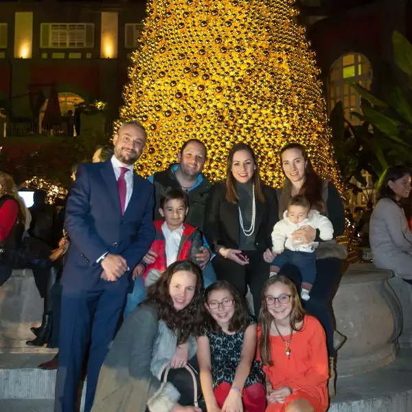 Encendido del Árbol de Navidad del Four Seasons