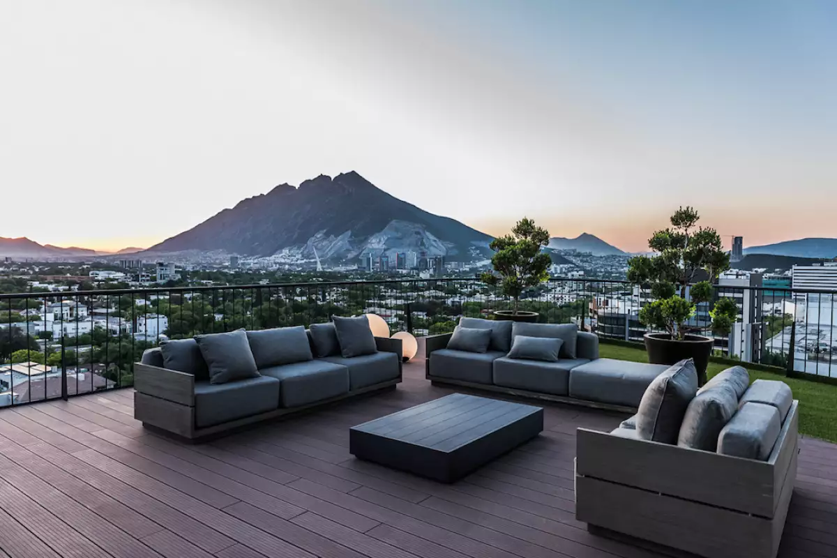 penthouse san pedro garza garcía monterrey terraza
