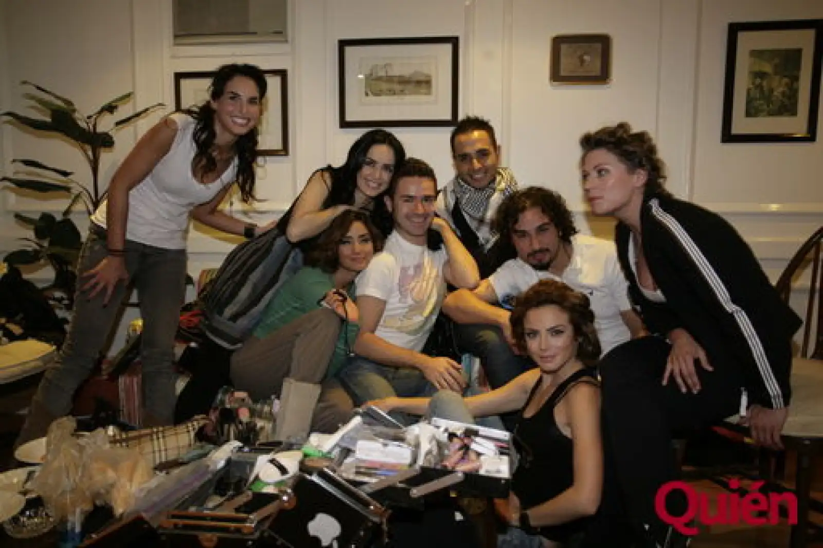 Aspectos backstage Elle