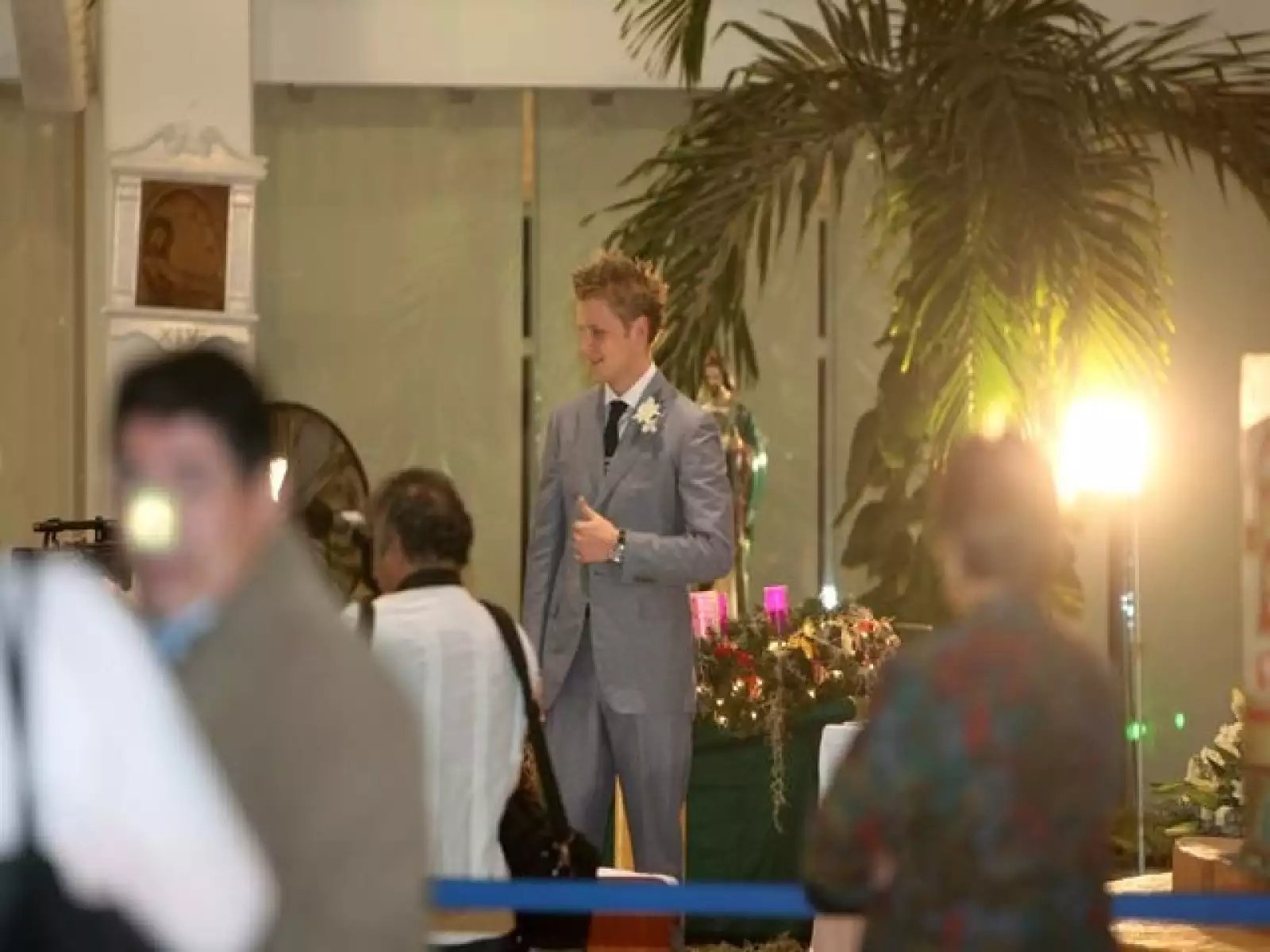 Boda de Alexander Acha y Christiane Burillo.