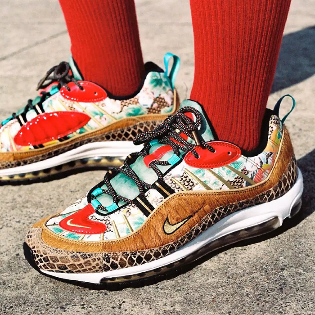 Los Nike Air Max 98 CNY. Cortesía: Nike.com