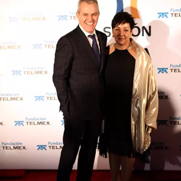 Javier Aguirre y Silvia Carrión