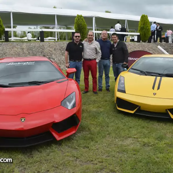 Rodolfo,Ricardo y Raúl Barba con Rafa Aranda