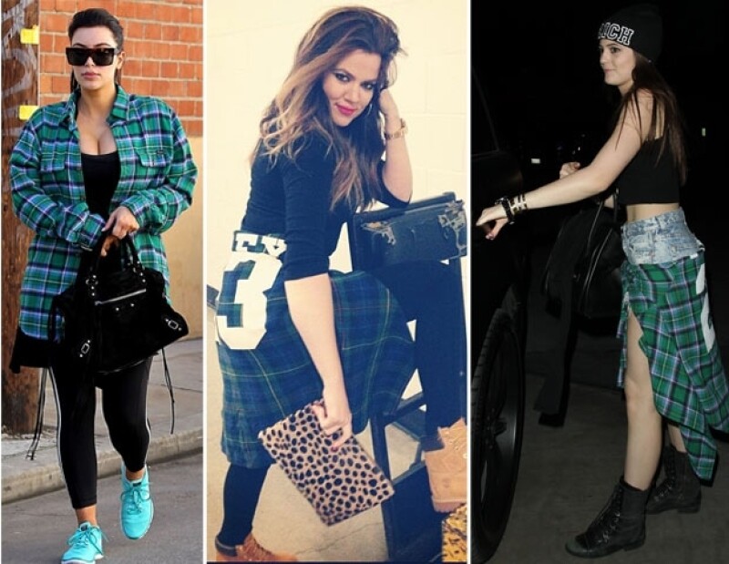 En abril de 2013 las hermanas lucieron esta misma playera con diferentes outfits.
