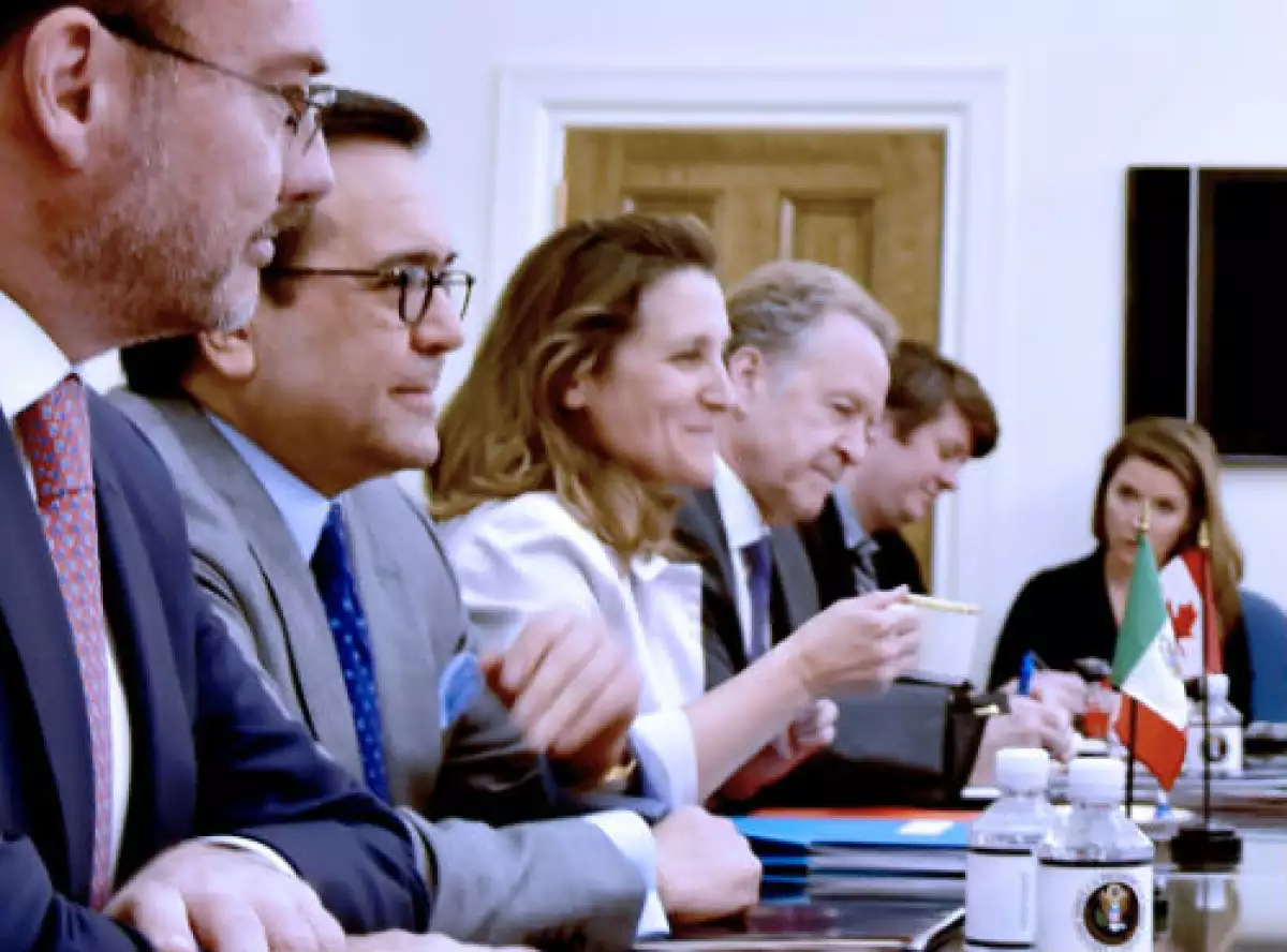 Reuni�n de ministros del TLCAN