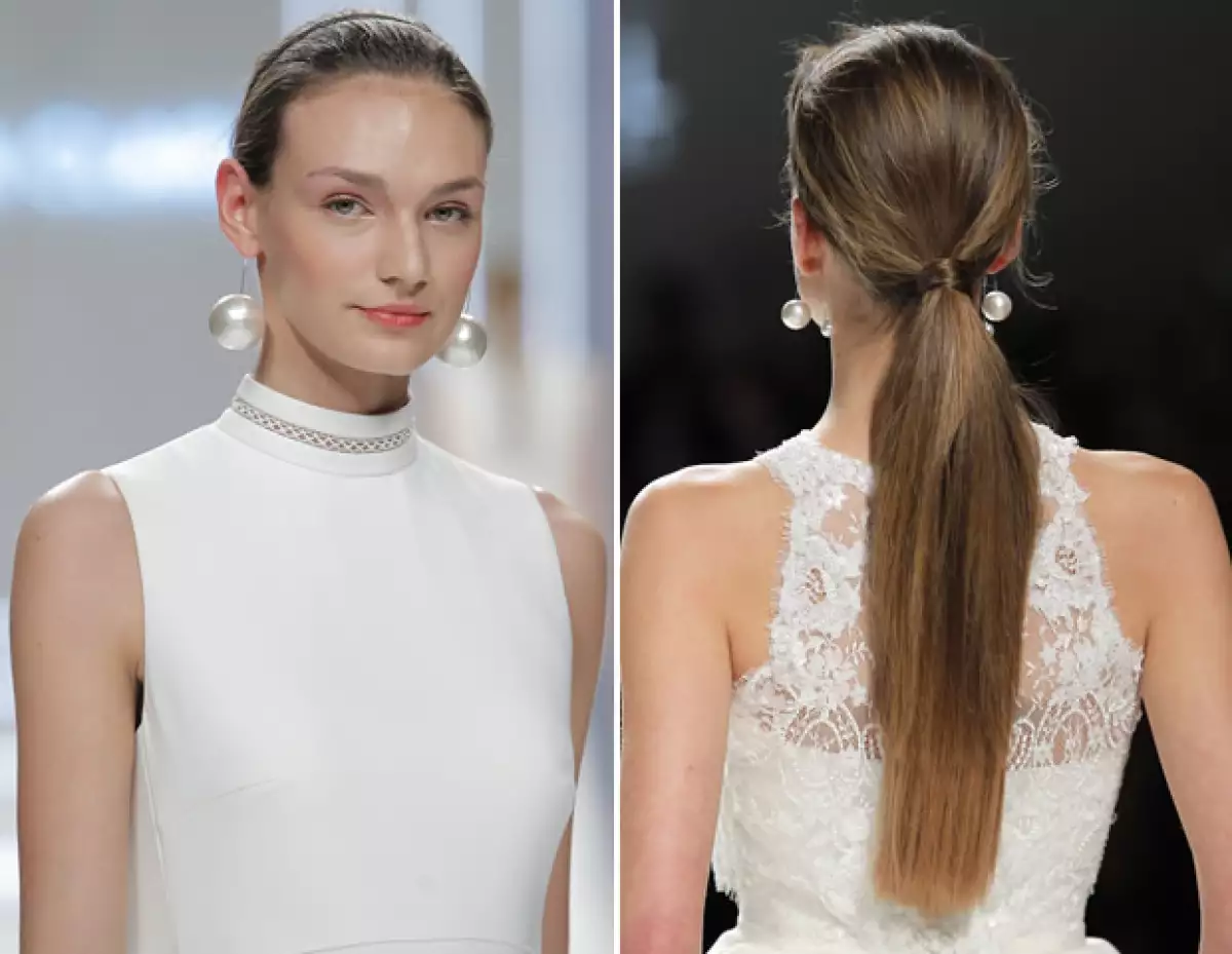 El beauty look permitió que el enfoque central sea el rostro de la novia.