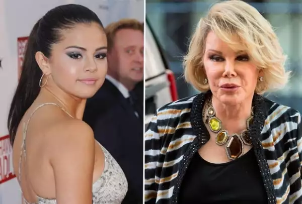 Selena Gomez fue atacada por Joan Rivers tras solidarizarse con el pueblo palestino.