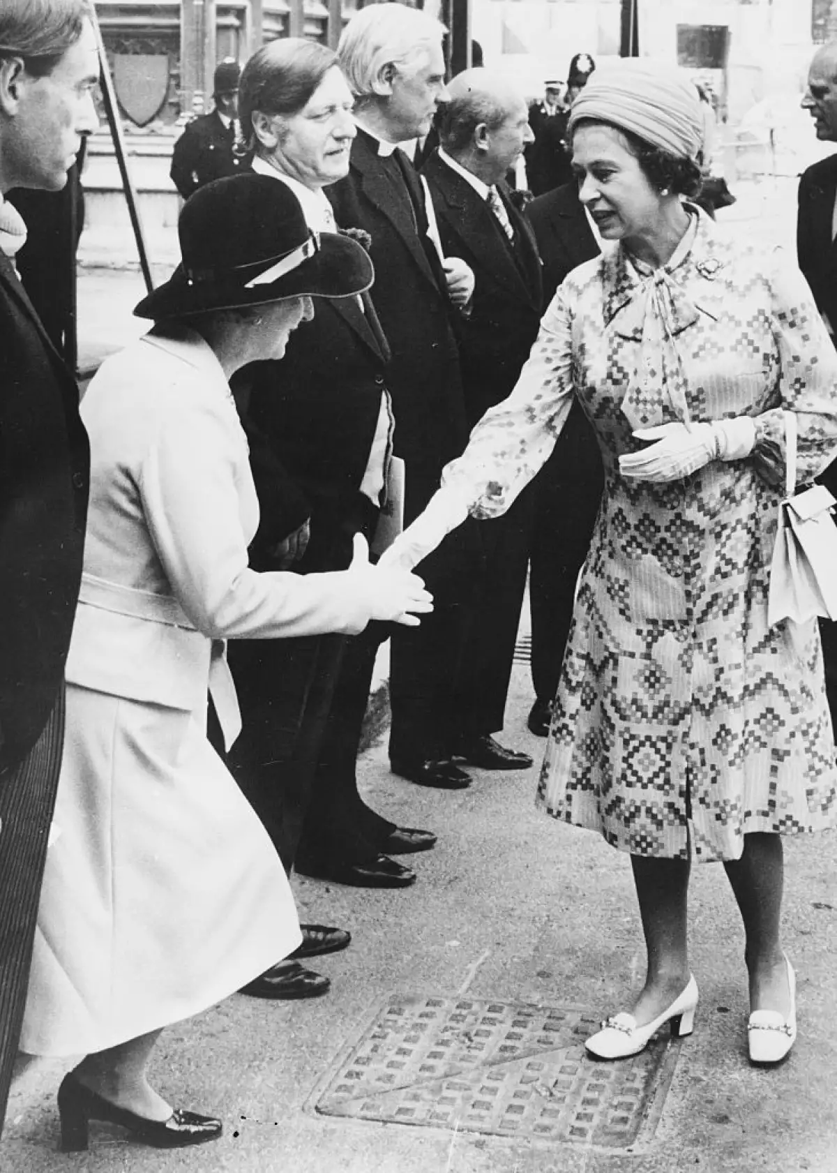 Margaret Thatcher And Queen Elizabeth II