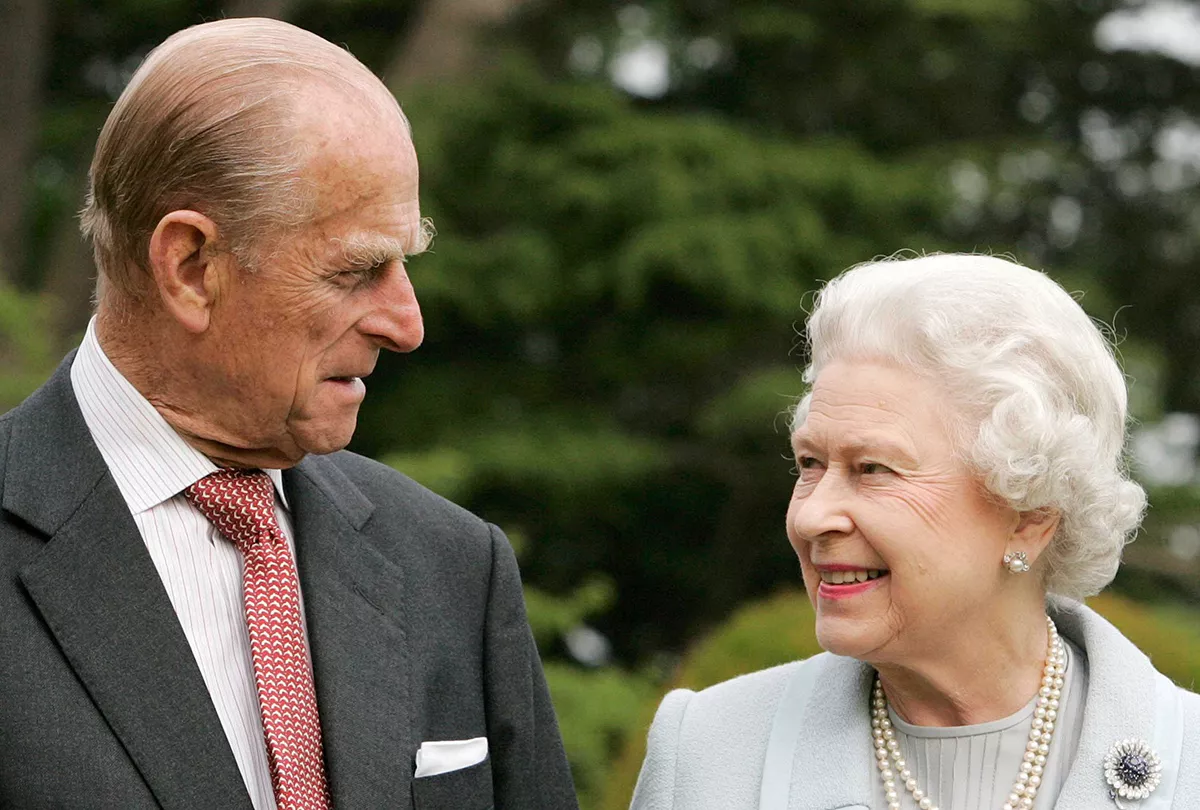 Queen Elizabeth II and Prince Philip Diamond Wedding Anniversary at Broadlands in Hampshire, Britain - 18 Nov 2007