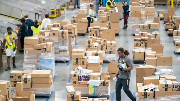 Amazon Sortation Center In Georgia Prepares For Holiday Rush