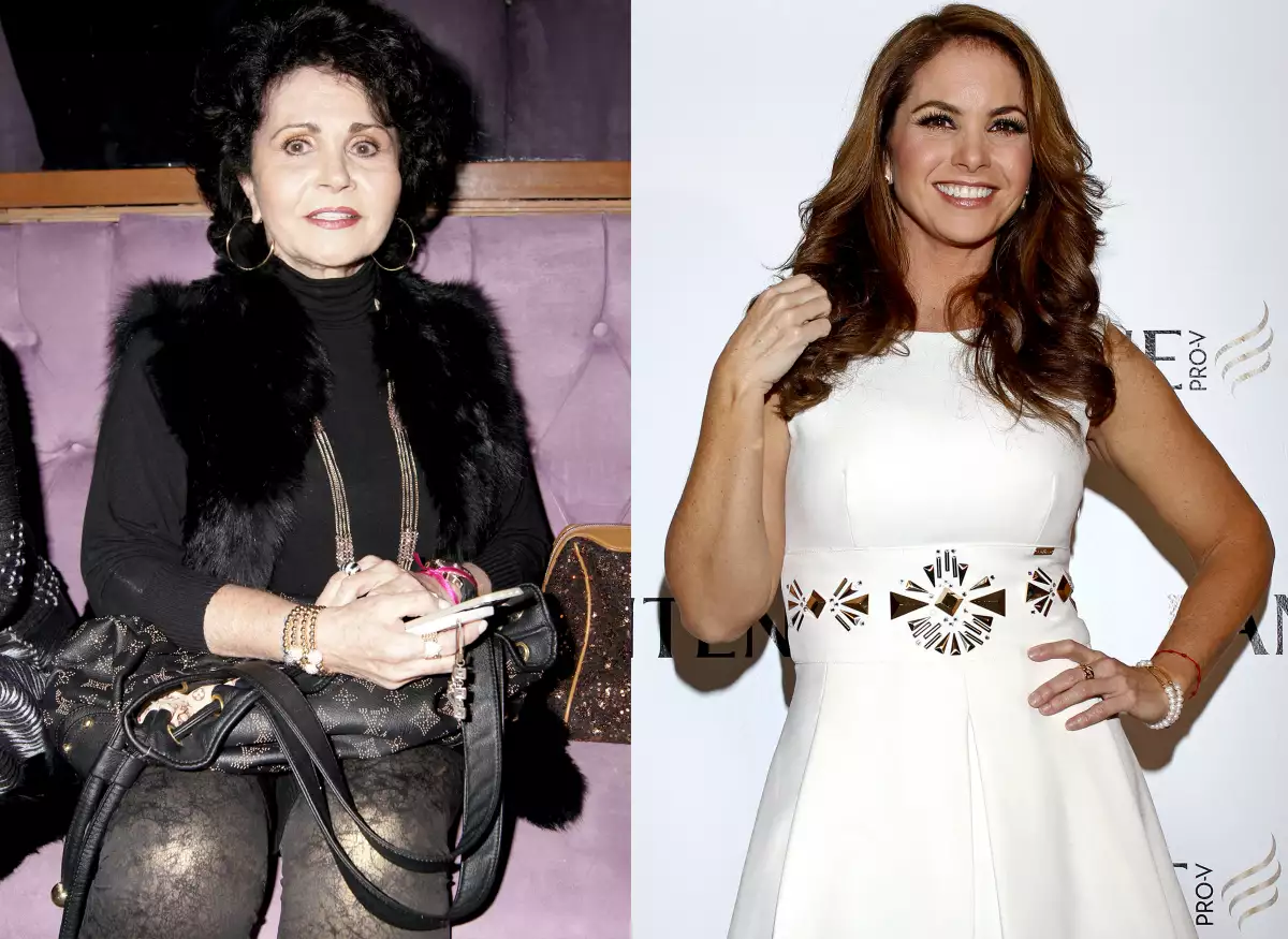 Lucero y su mamá Lucero León 