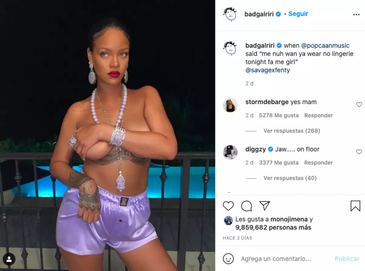 Rihanna.