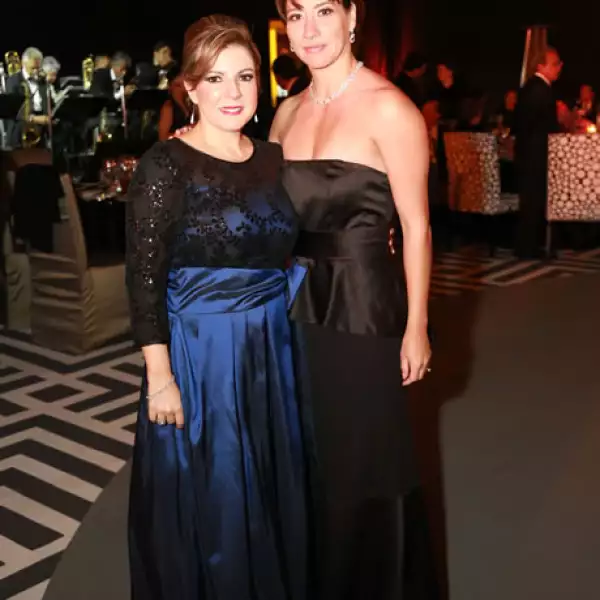 Lorena de García e Irma Alarcón