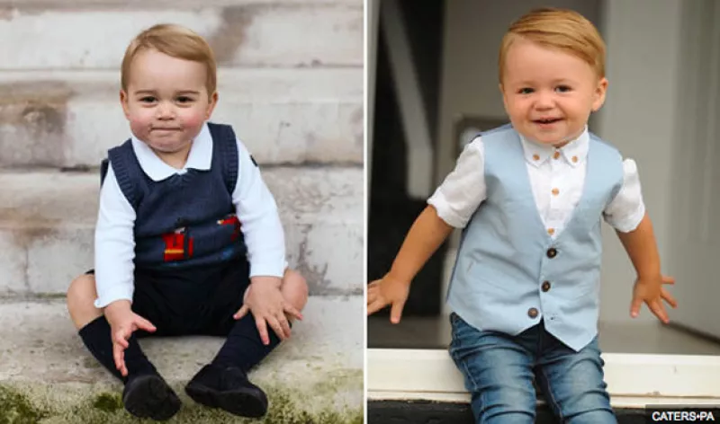 Cruz Bentley-Hodgkiss es el nombre del pequeño bebé que está acaparando miradas por su gran parecido con el royal baby.