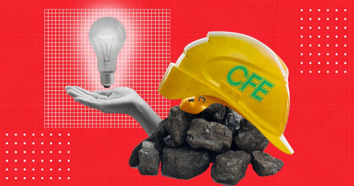 The CFE produces 50% more electricity with coal in the midst of the energy crisis The CFE produces 50% more electricity with coal in the midst of the energy crisis