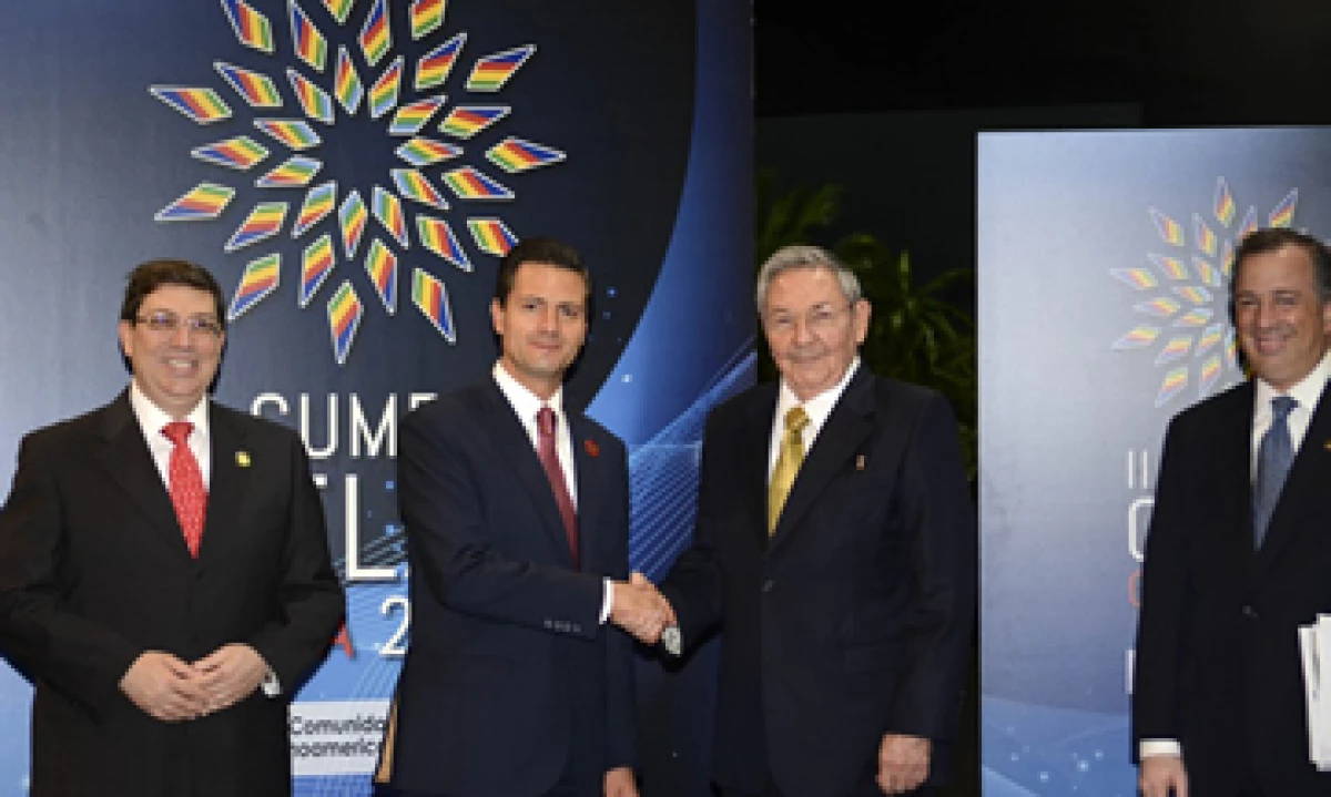 Peña indicó que para un mayor desarrollo se requiere de la integración a través de bloques.(Foto: Notimex)