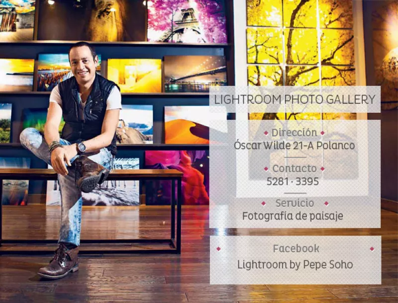 Luego de una dura lección de vida, el empresario dio un giro ahora como fotógrafo y luego de recorrer el mundo durante dos años para captar imágenes abrió Lightroom Photo Gallery.