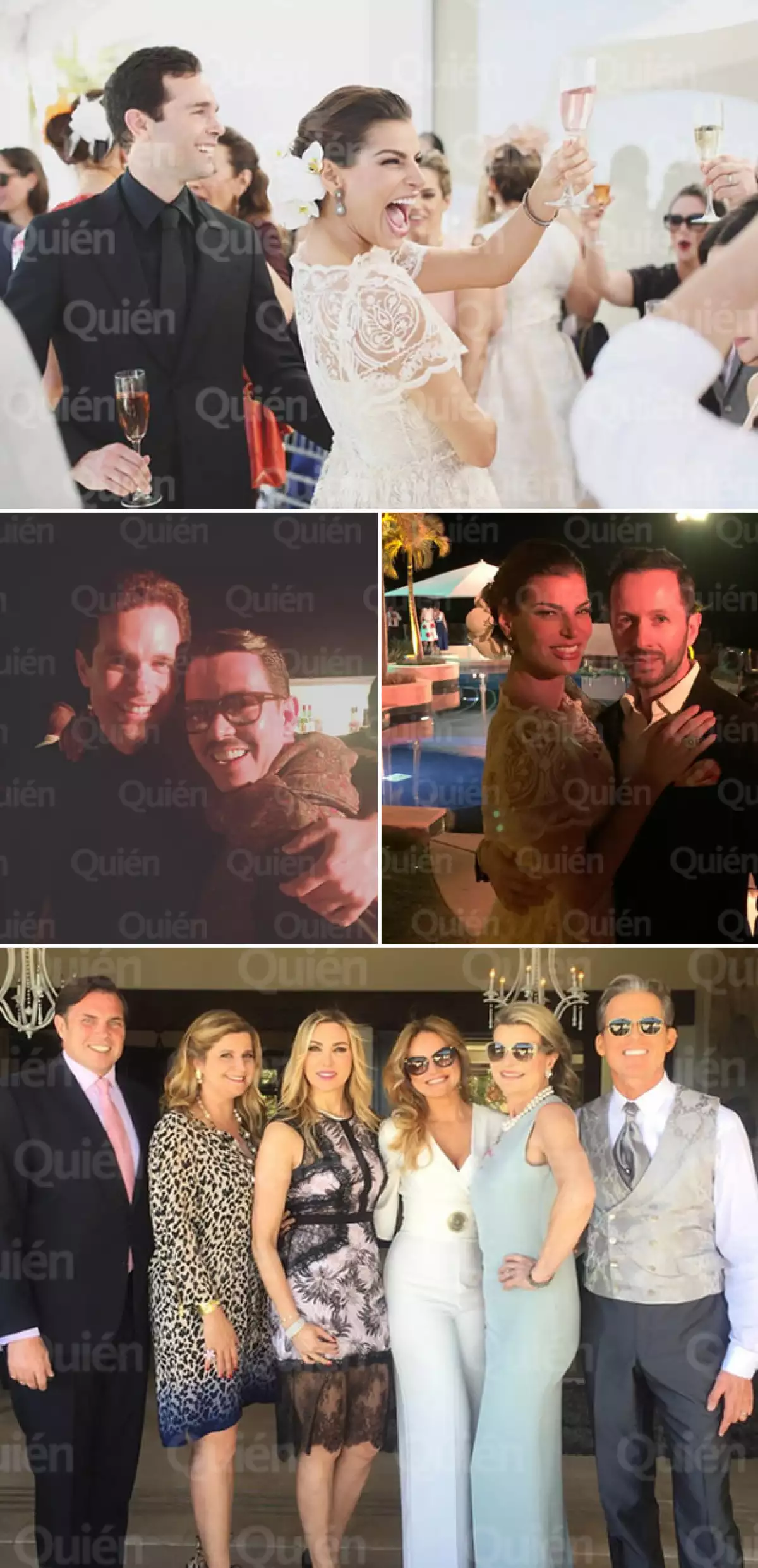 Todos los invitados compartieron fotos en Instagram, entre ellos Manolo Caro y Óscar Madrazo.