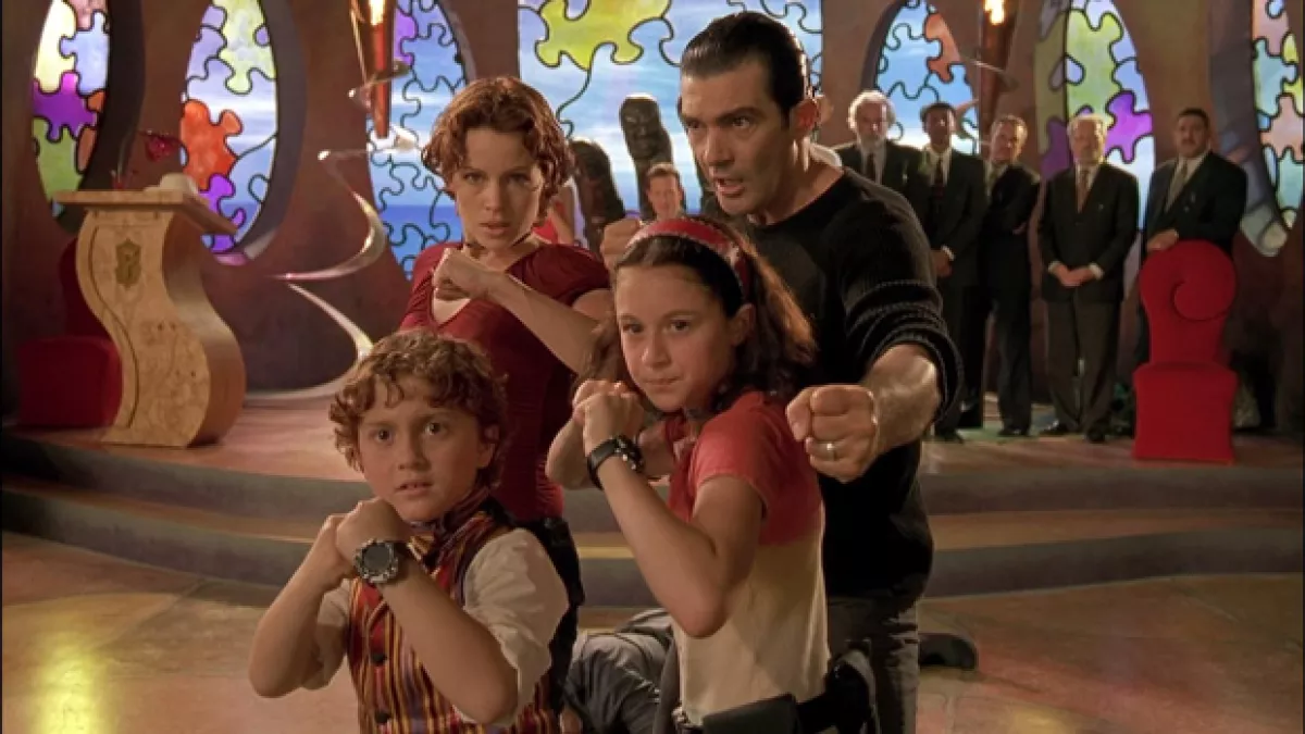 Carla Gugino, Antonio Banderas, Alexa Vega y Daryl Sabara, fueron la familia creada en un mundo de fantasía por Robet Rodríguez.