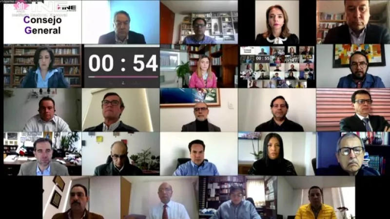 ine tiempos oficiales