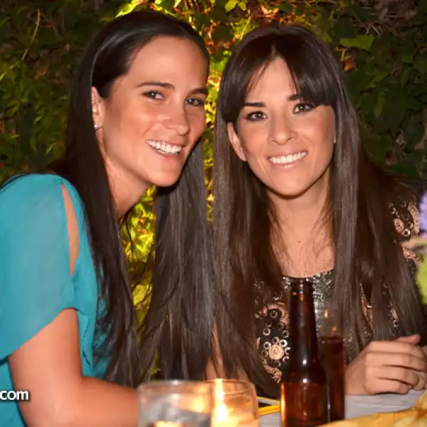 Ale Martín del Campo y Chantal Verea