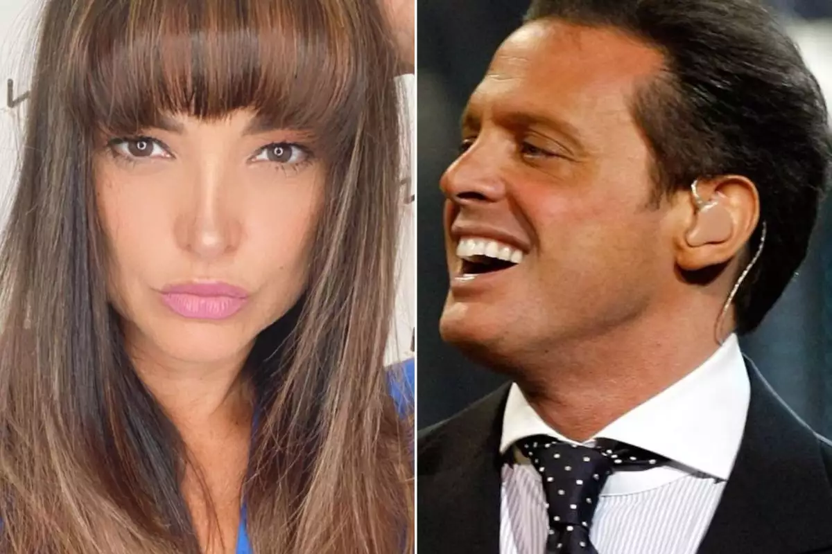 Andrea Estévez y Luis Miguel
