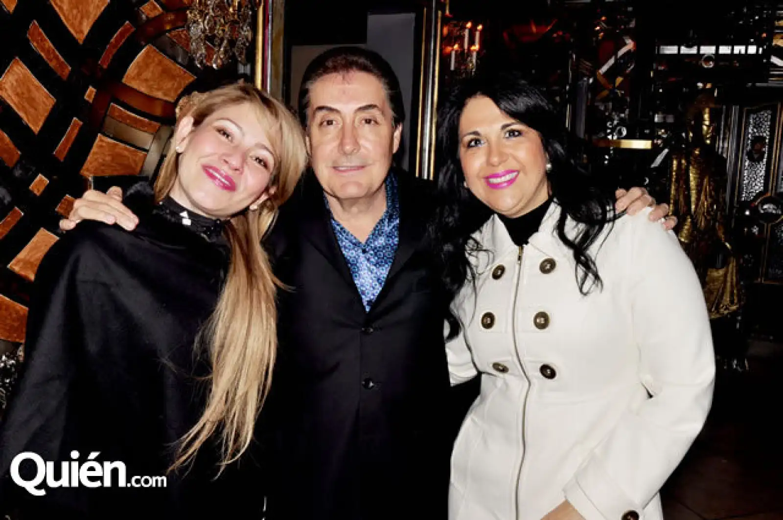 Maribel Garza, Horacio Saenz y Marga Saldaña