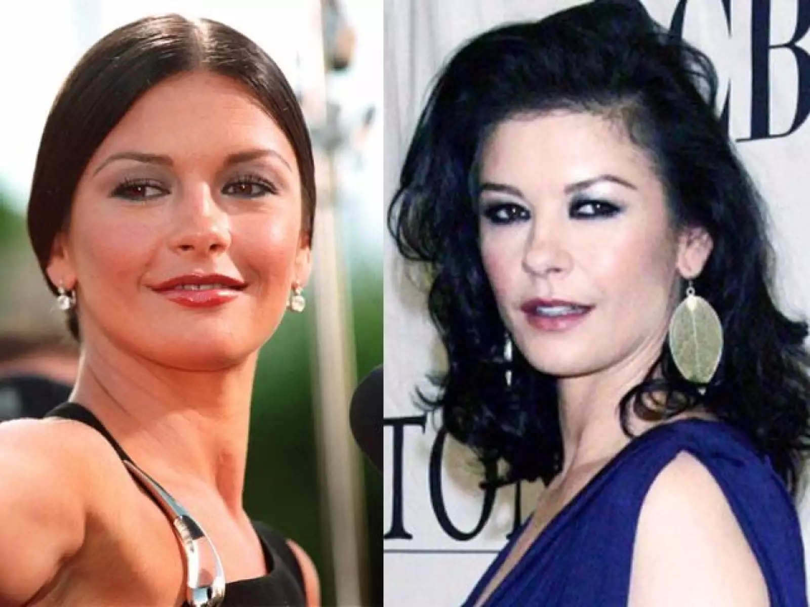 Catherine Zeta Jones ha dejado de ser `llenita´para verse muy flaca.