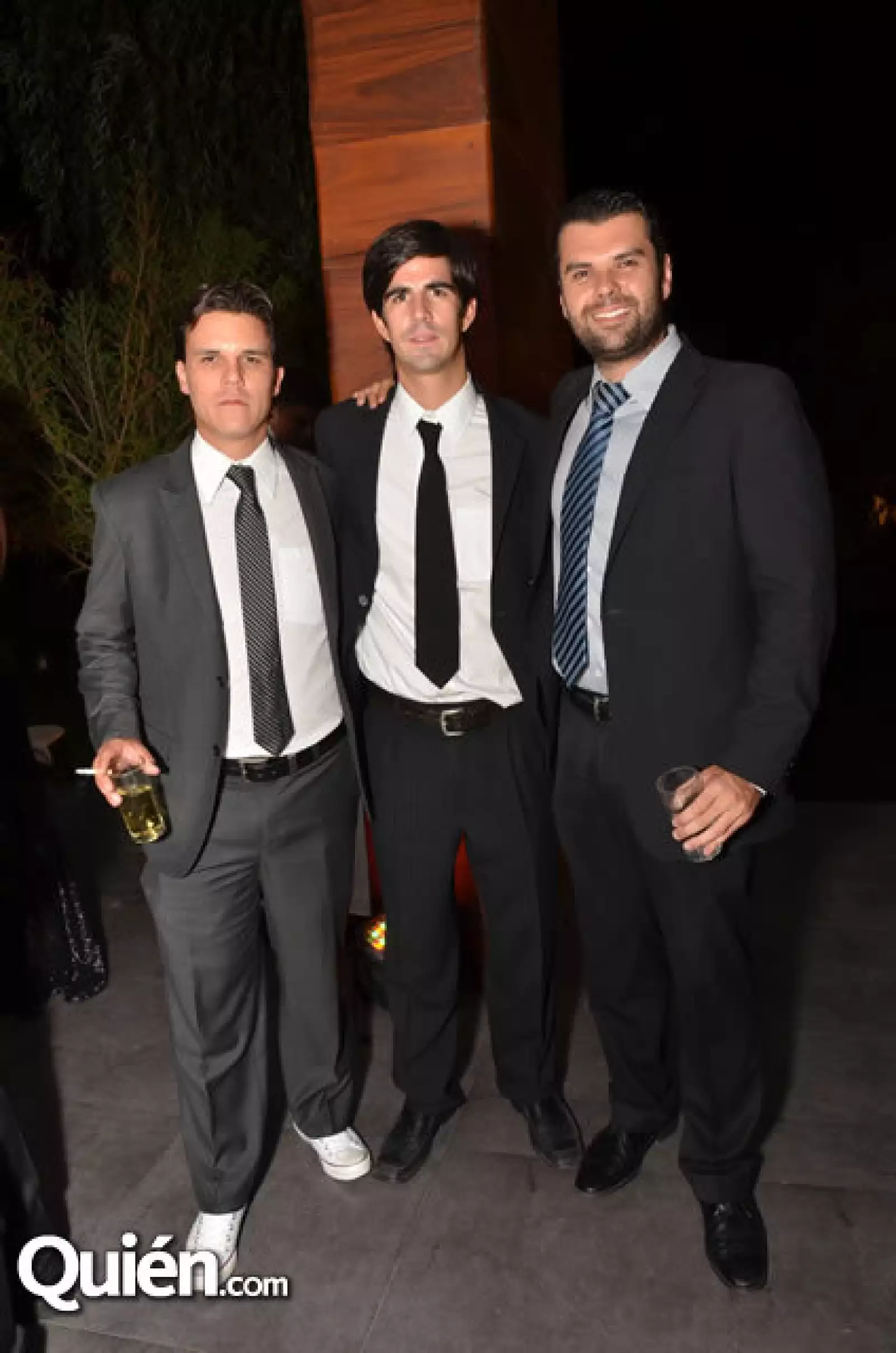 Javier Lozano, Ico Martínez y Ángelo de Angelis