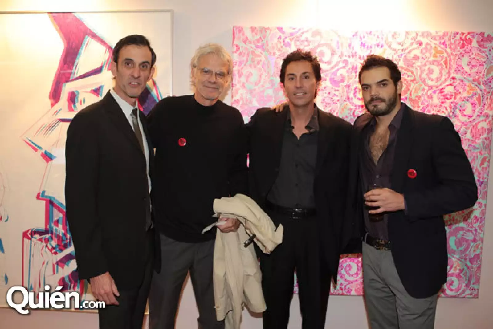 Luis Pastrana, Patrick Silvier, Christian Vizl, Víctor del Palacio